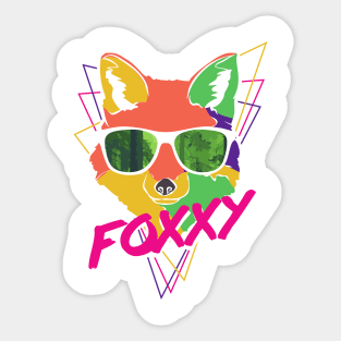 Foxxy Sticker